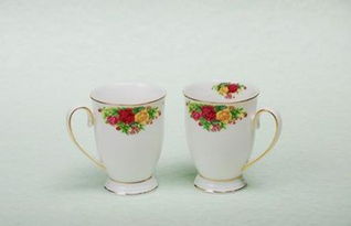 花開富貴情侶杯 外貿原單陶瓷，品質與美感的完美結合